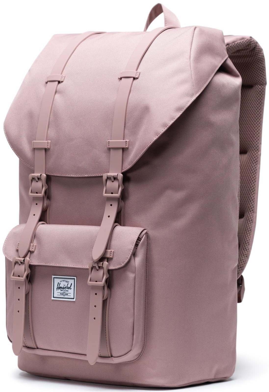 15-Zoll Classic, mit America, Laptoprucksack Rose, Herschel Little Ash Laptopfach