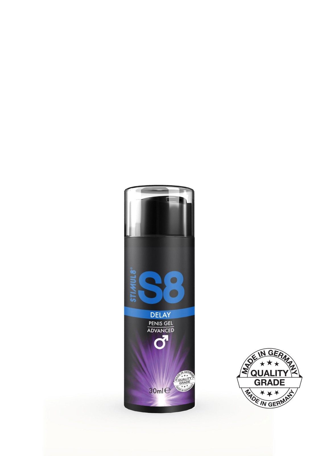 Verzögerungsmittel 30 ml - Stimul8 S8 - S8 Delay Penis Gel 30ml - -
