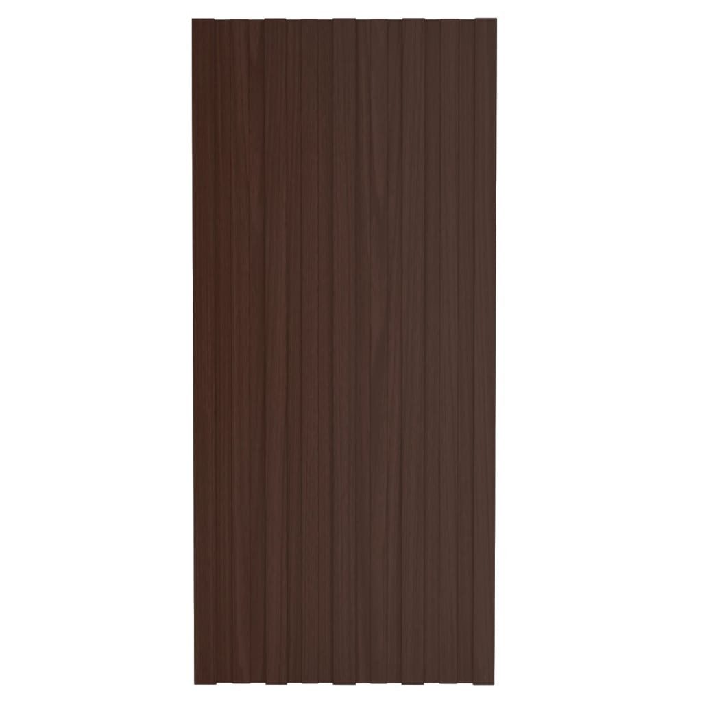 vidaXL Deckenplatten Dachpaneele 36 Stk. Verzinkter günstig online kaufen