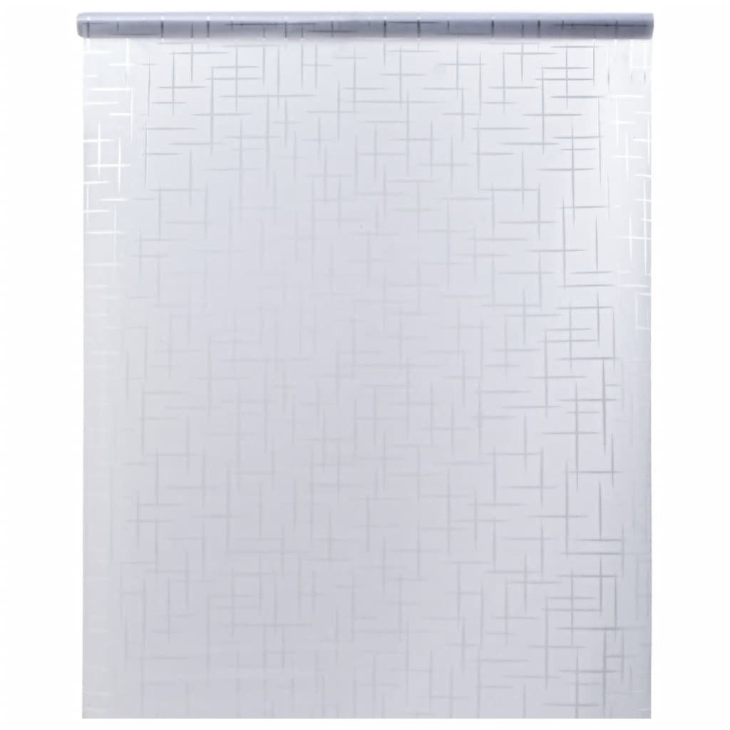 vidaXL Fensterfolie Fensterfolie Matt Sternen-Muster 90x500 günstig online kaufen