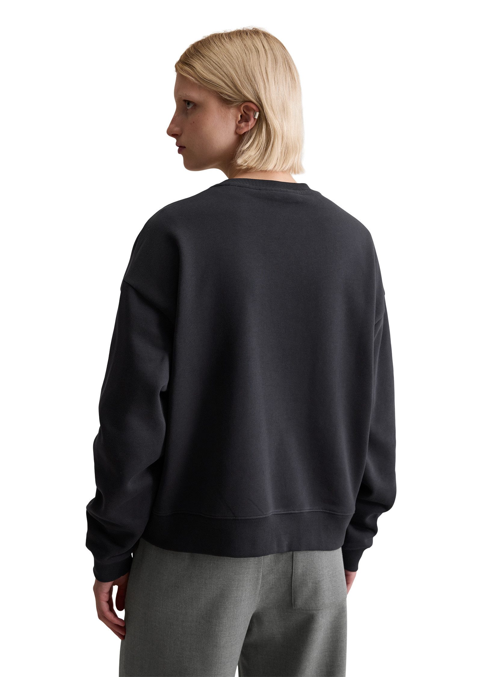 Marc O'Polo DENIM Sweatshirt mit kuschelig gerauter Innenseite