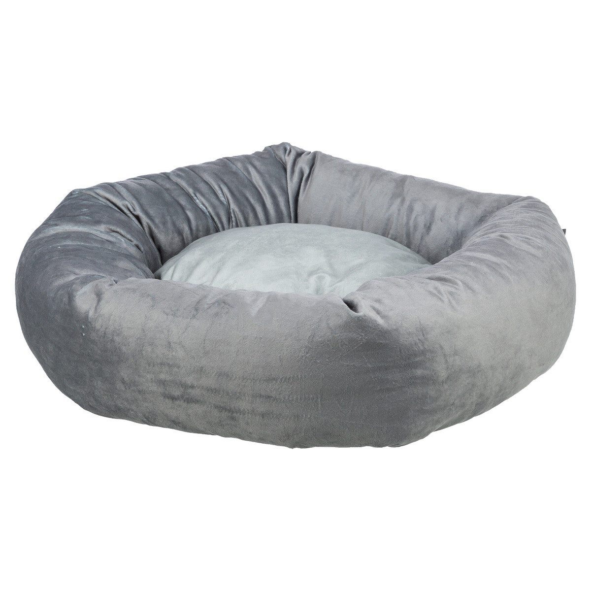 TRIXIE Tierbett Bett Lionel rund grau für Katzen