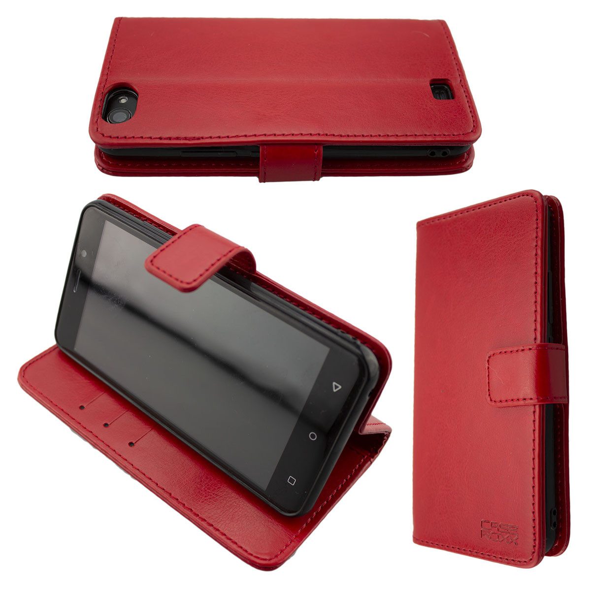 Handytasche caseroxx Handytasche Bookstyle-Case für Swisstone SD510