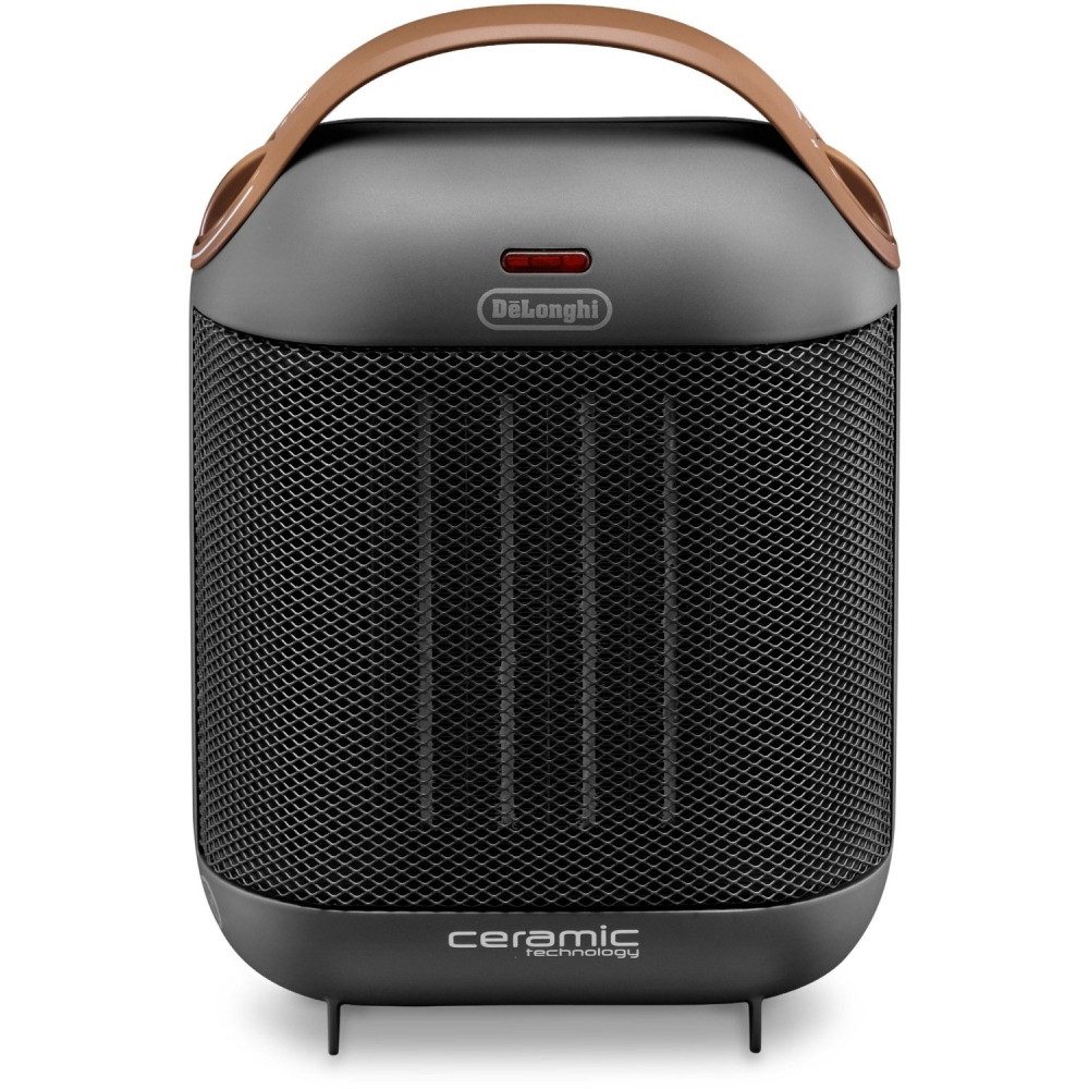 De'Longhi® Pinguino Badschnellheizer DeLonghi HFX30C18.AG Keramik-Heizer grau Heizgerät