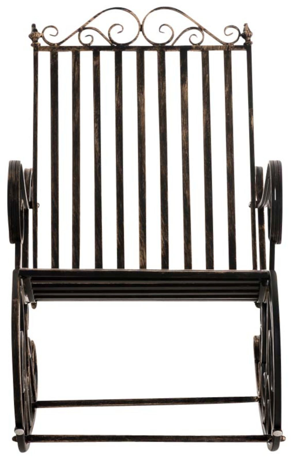 CLP Schaukelstuhl Schaukelstühle Smilla Eisen (2er Set, 2 St), Schwingstühle mit hoher Rückenlehne