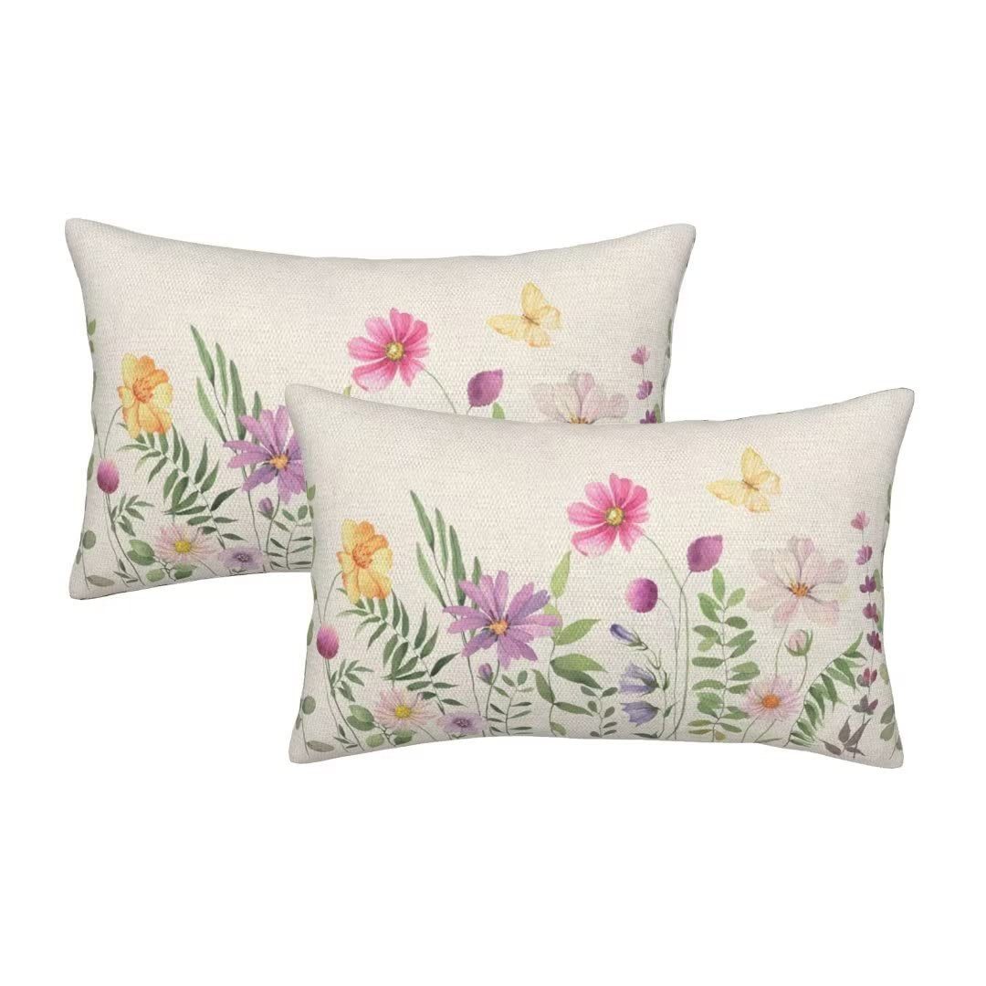 Kaket Kissenbezug Blumen Kissenbezüge, SofaKissenhülle, Heim günstig online kaufen