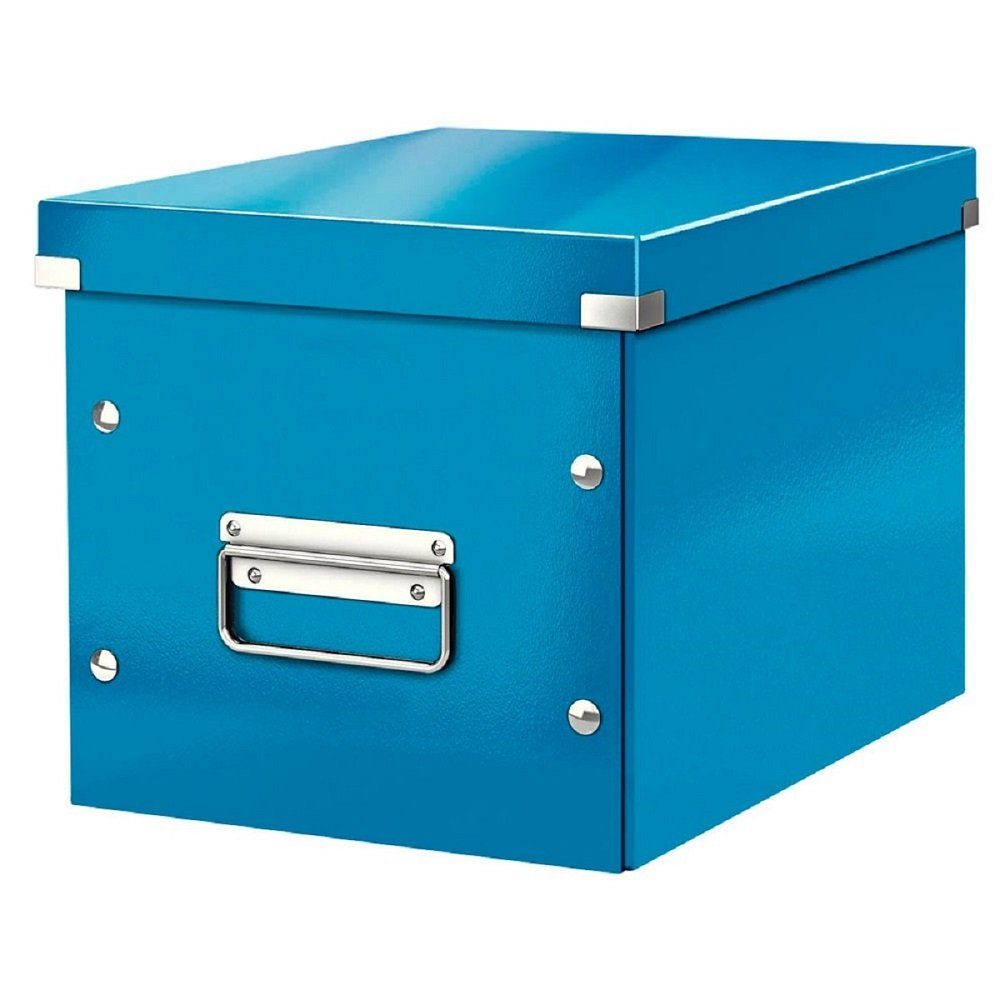 Aufbewahrungsbox 1 Aufbewahrungsbox CLICK & STORE WOW CUBE mittel blau