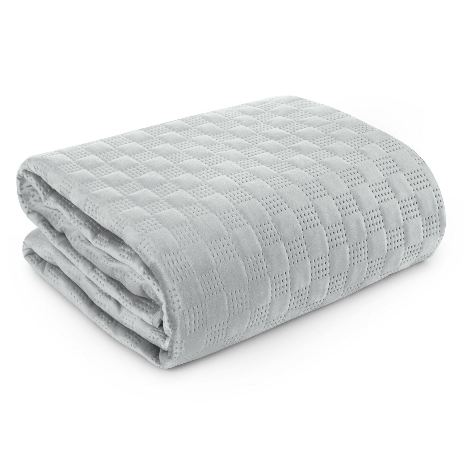 Eurofirany Bettüberwurf SOFIA zweiseitige Steppdecke hochwertige Allzweckdecke L XL XXL, Elegante Tagesdecke Velvet Sesseldecke Sofadecke Überwurf Samt