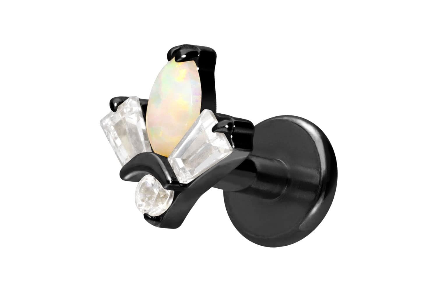 PIERCINGLINE Piercing-Set Titan Labret mit Innengewinde günstig online kaufen