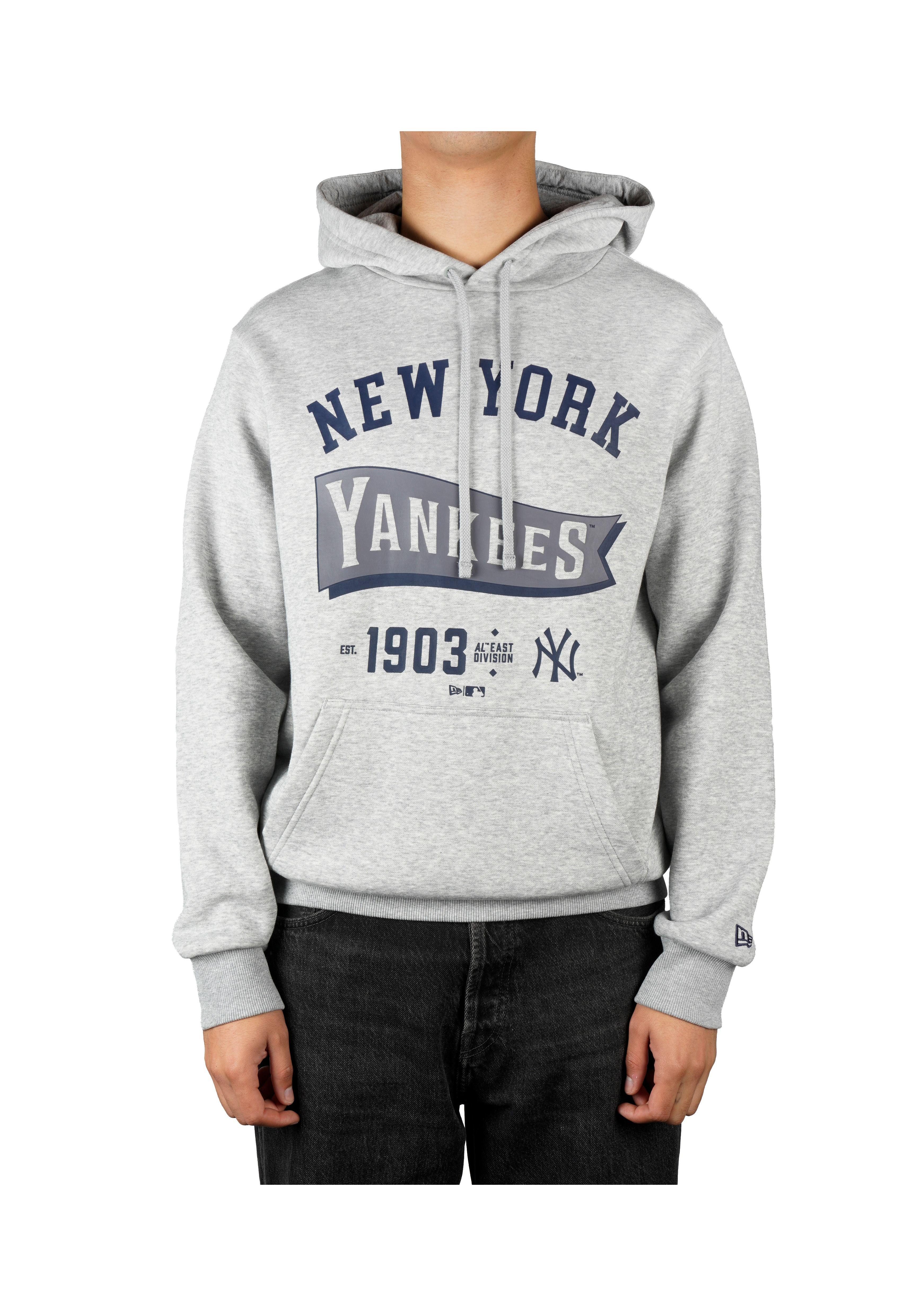 New Era Hoodie New York Yankees New Era MLB Pennant Graphic Hoody Kapuzenpullover Gra (1-tlg)
