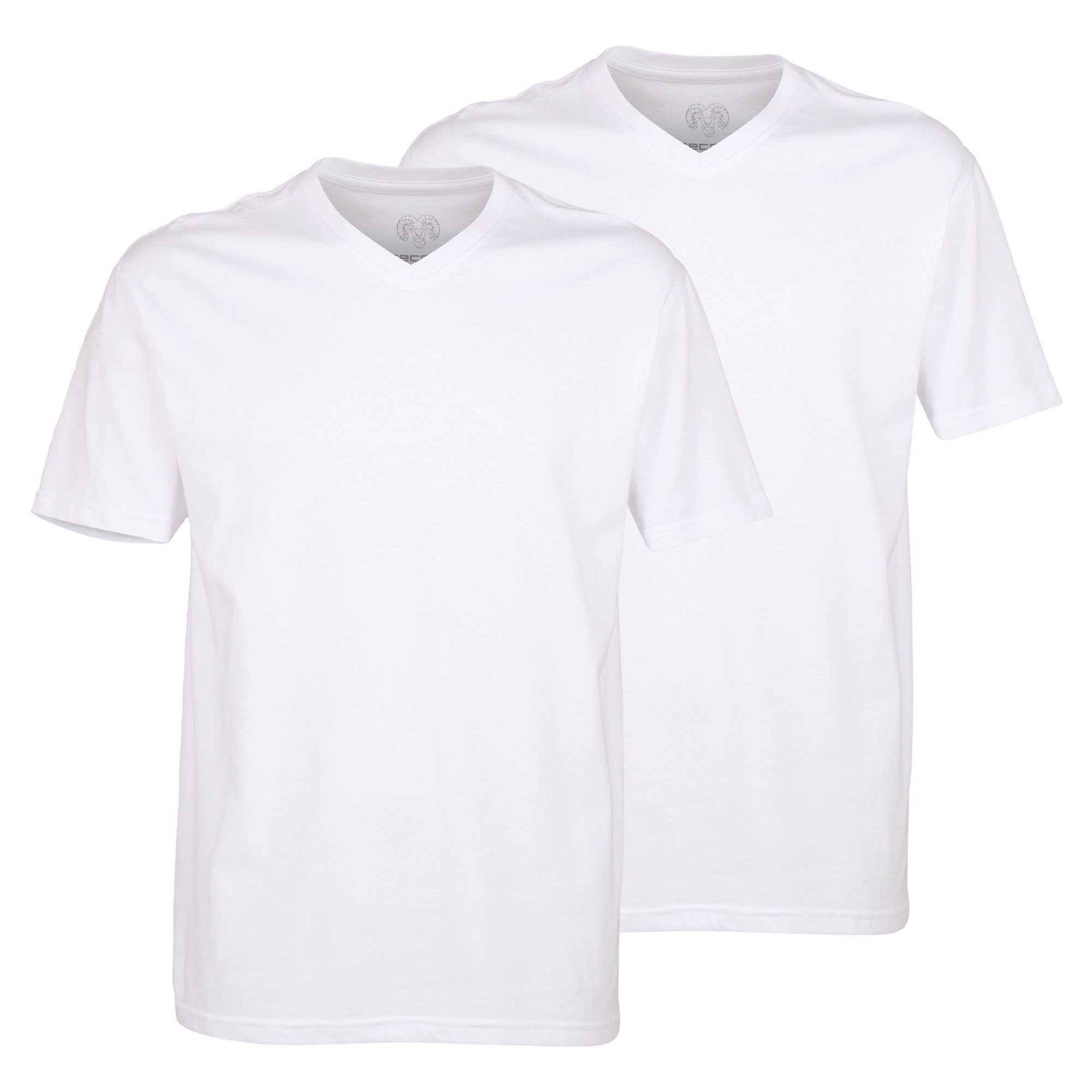 T-Shirt Herren T-Shirt 2er Pack Baumwolle