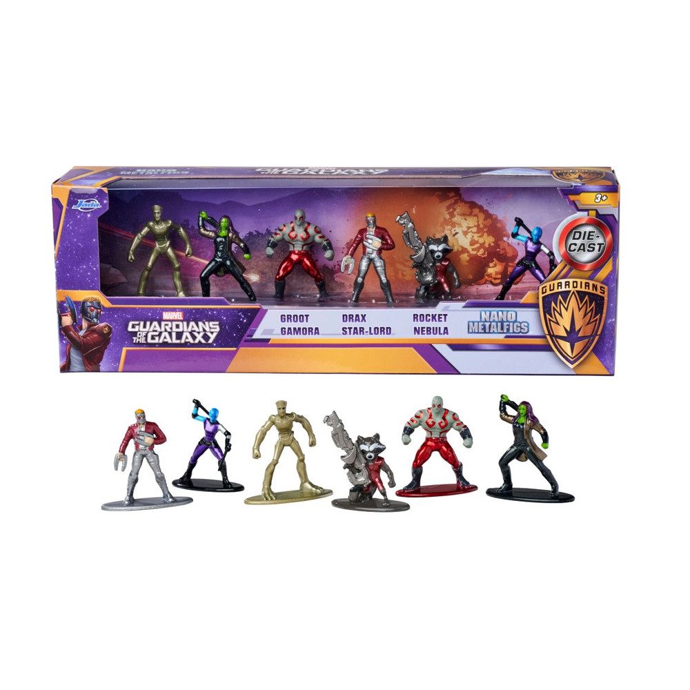 Spielfigur Marvel - Guardians of the Galaxy - Sammelfiguren-Set aus Metall