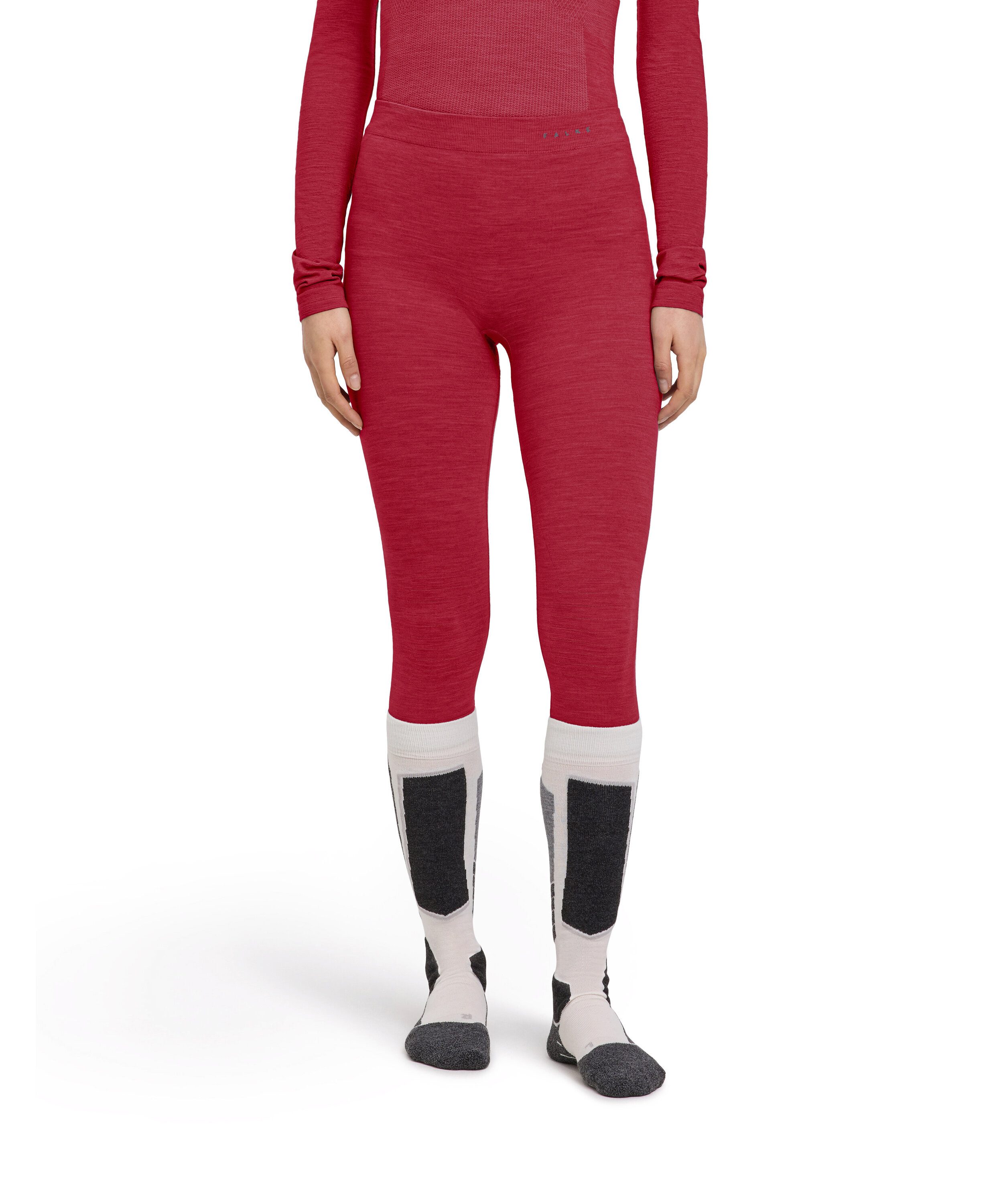 FALKE Thermounterhose 3/4 Wool-Tech Light (1-St., 1) mit feinster Merinowolle