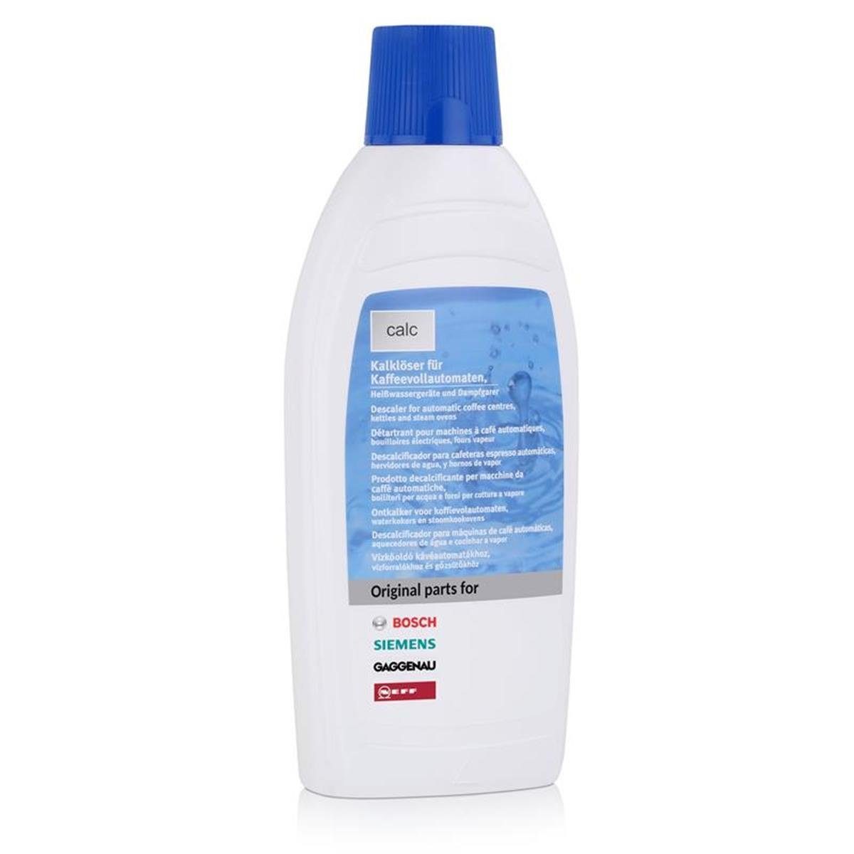 BOSCH Bosch Siemens Засіб для видалення накипу Kalklöser, flüssig 500ml Засіб для видалення накипу
