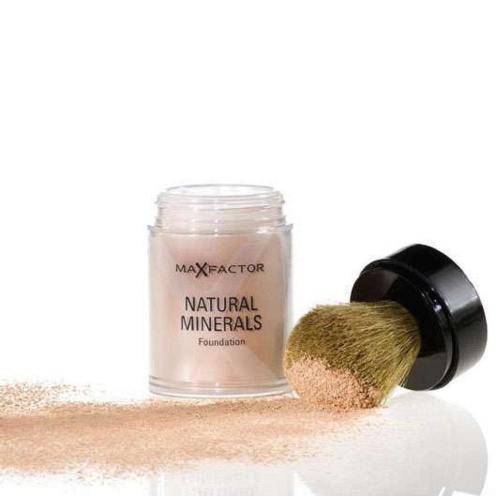MAX FACTOR Foundation Natural Minerals Puder Make Up Foundation 10g Caramel No. 85