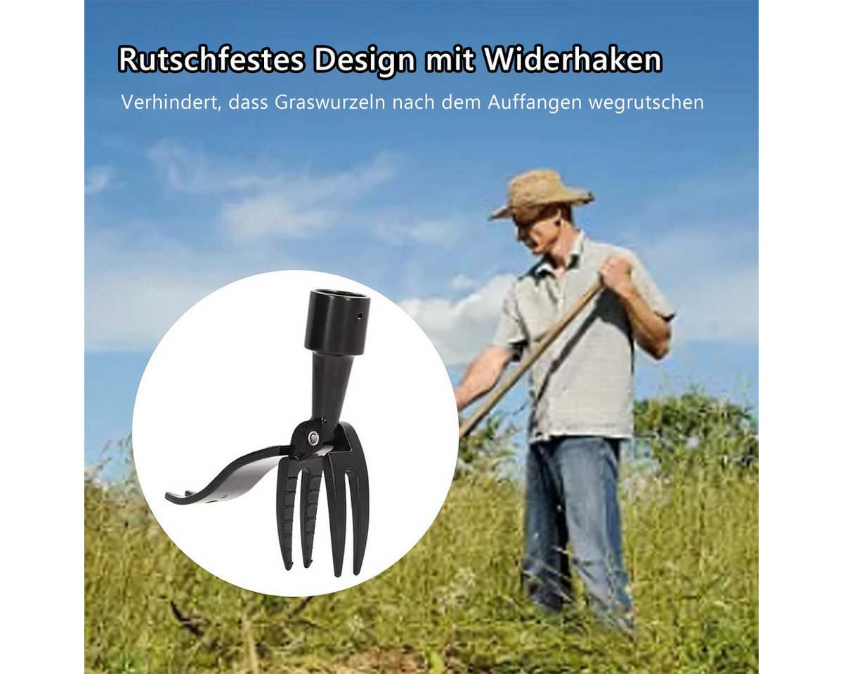 Thumbnail - DOPWii Vertikutierer Unkrautfresser, vertikaler Jäter, griffloser Unkrautjäter, (1-tlg), geeignet für Gärten im Freien, ...