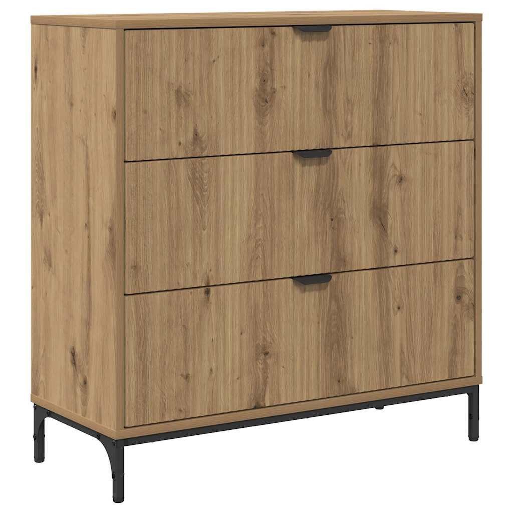 vidaXL Sideboard Sideboard Artisan-Eiche 79,5 x günstig online kaufen