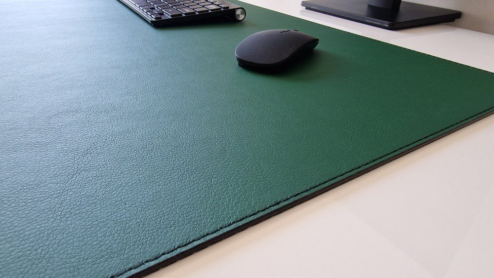 Profi Mats Schreibtischunterlage mit Kantenschutz SanftLux Kunst Leder 12 Farben
