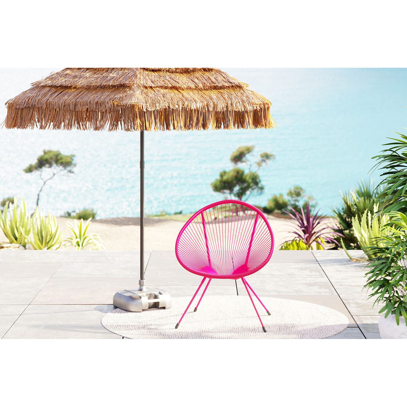 Kare Design Gartenlounge-Sessel Acapulco Mono günstig online kaufen