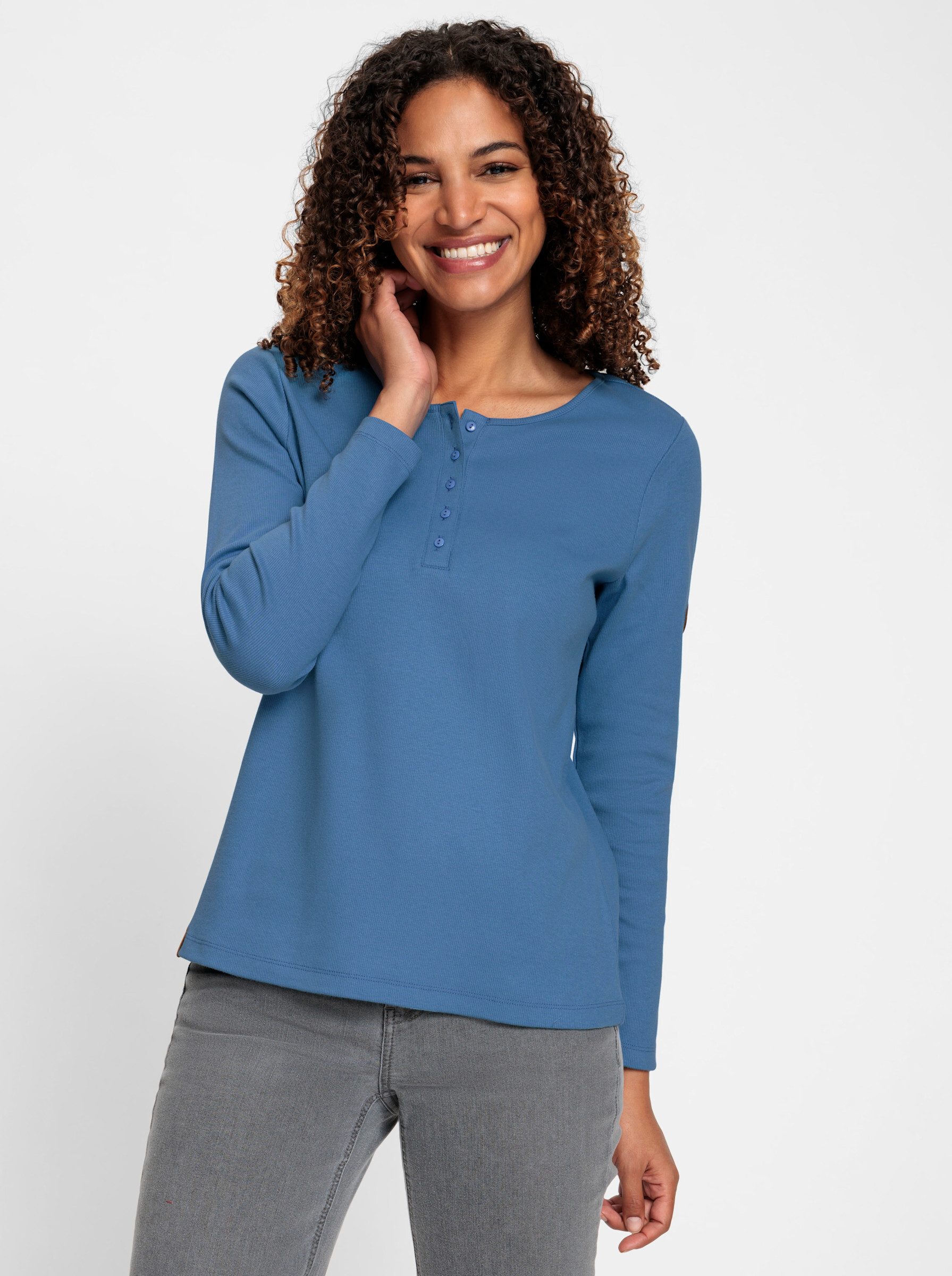 Witt T-Shirt Rundhals-Shirt Langarm