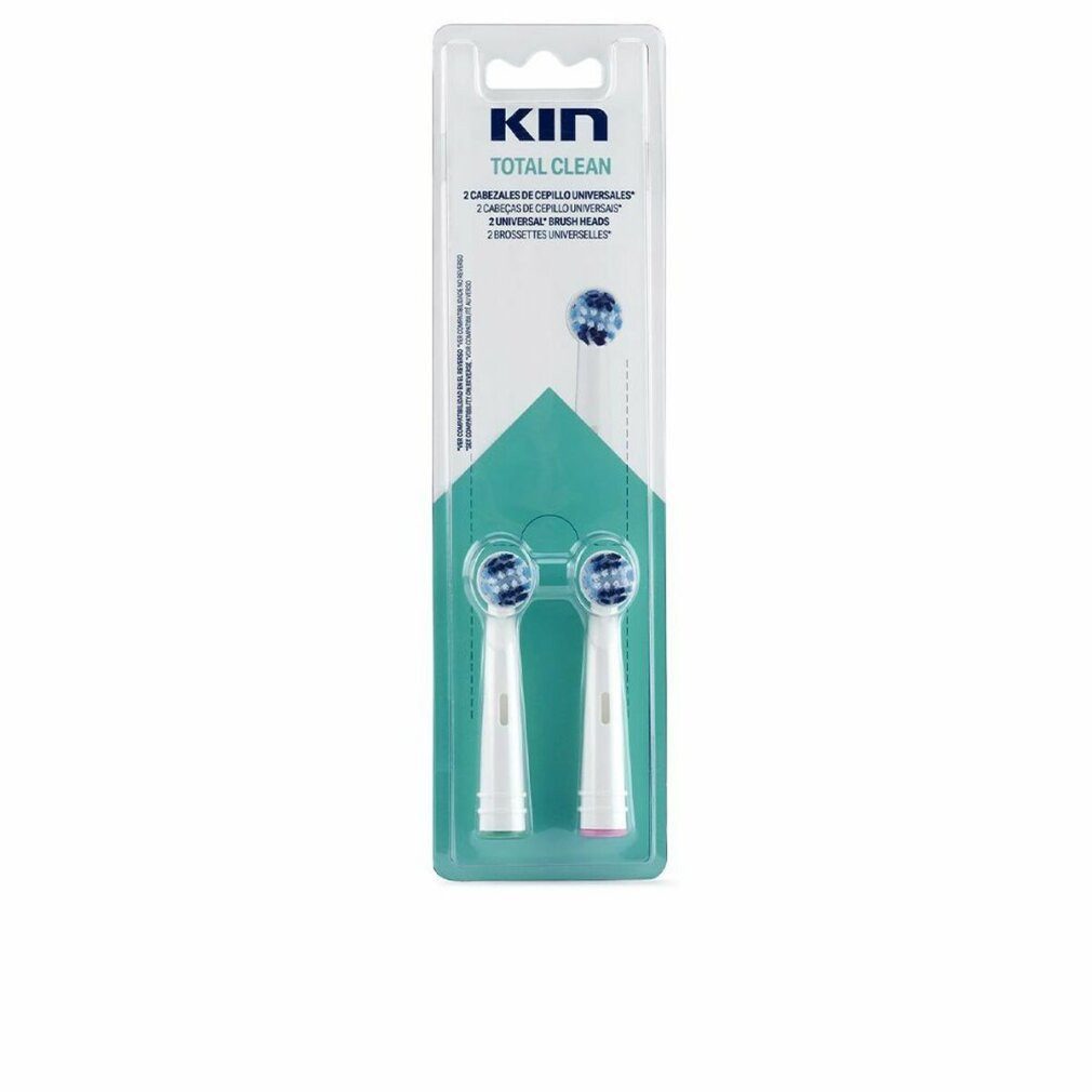 Kin Aufsteckbürsten Elektrische Zahnbürste Total Clean Replacement 2 Stück
