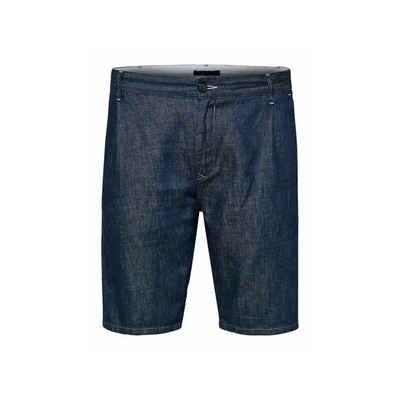 SELECTED FEMME Cargoshorts dunkel-blau regular (1-tlg., keine Angabe)