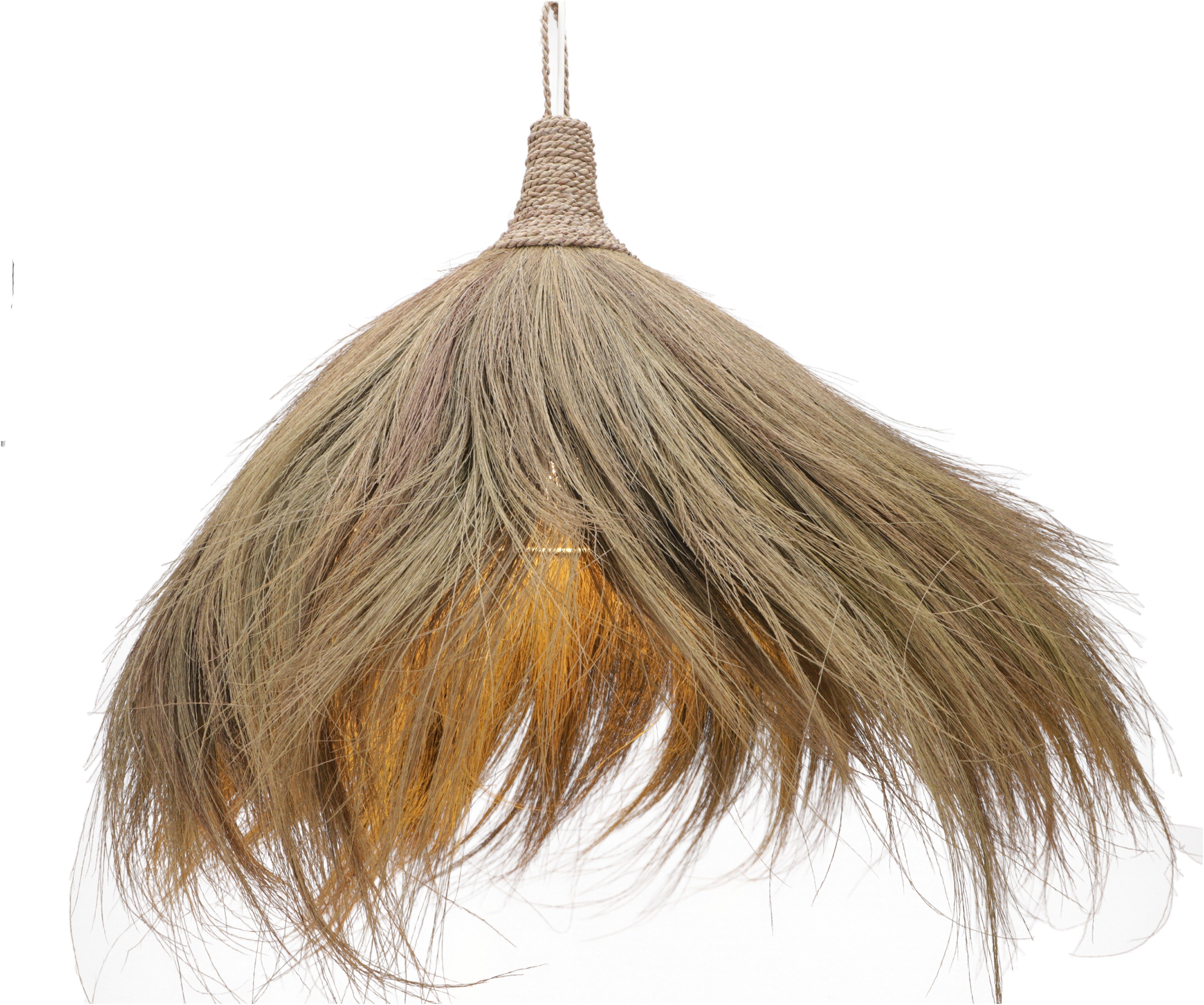 Guru-Shop Deckenleuchten Deckenlampe, in Bali handgemacht aus.., Leuchtmittel nicht inklusive