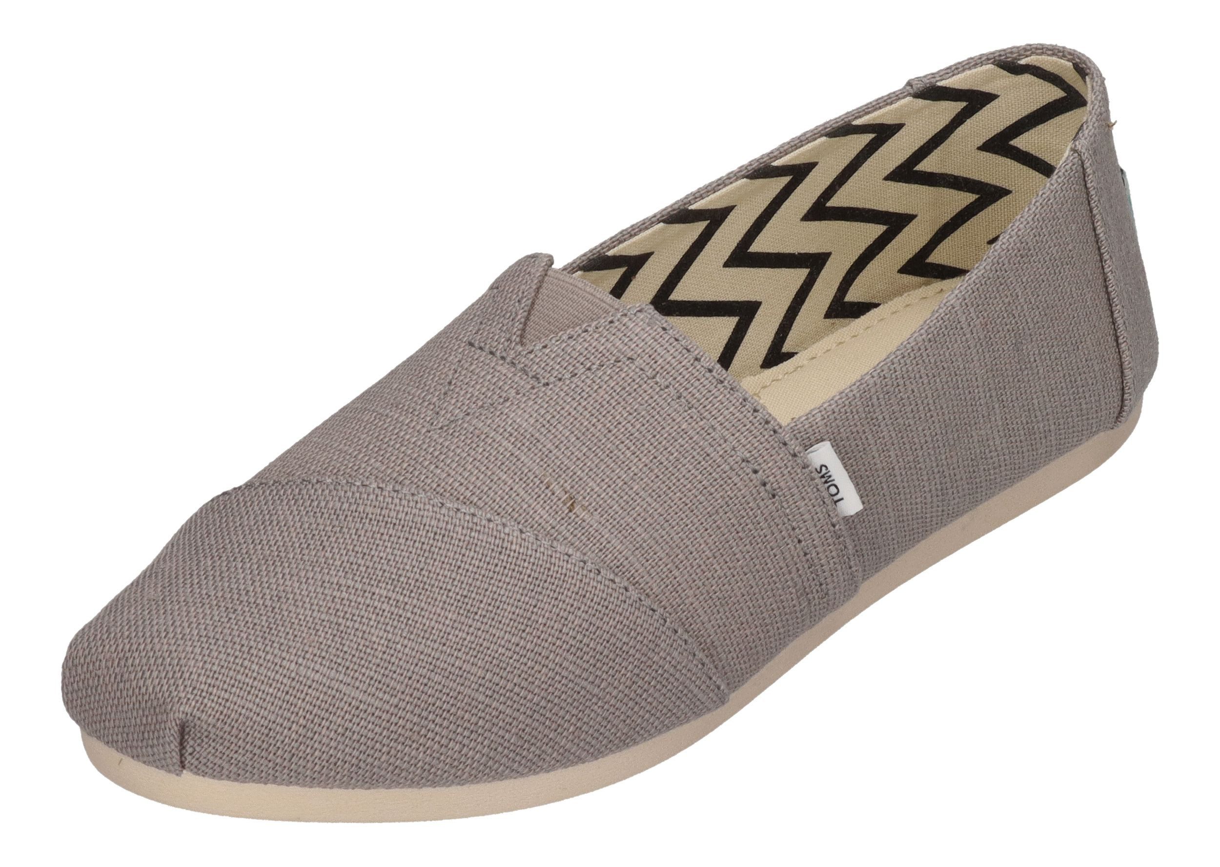 TOMS ALPARGATA Espadrille Morning Dove Grey