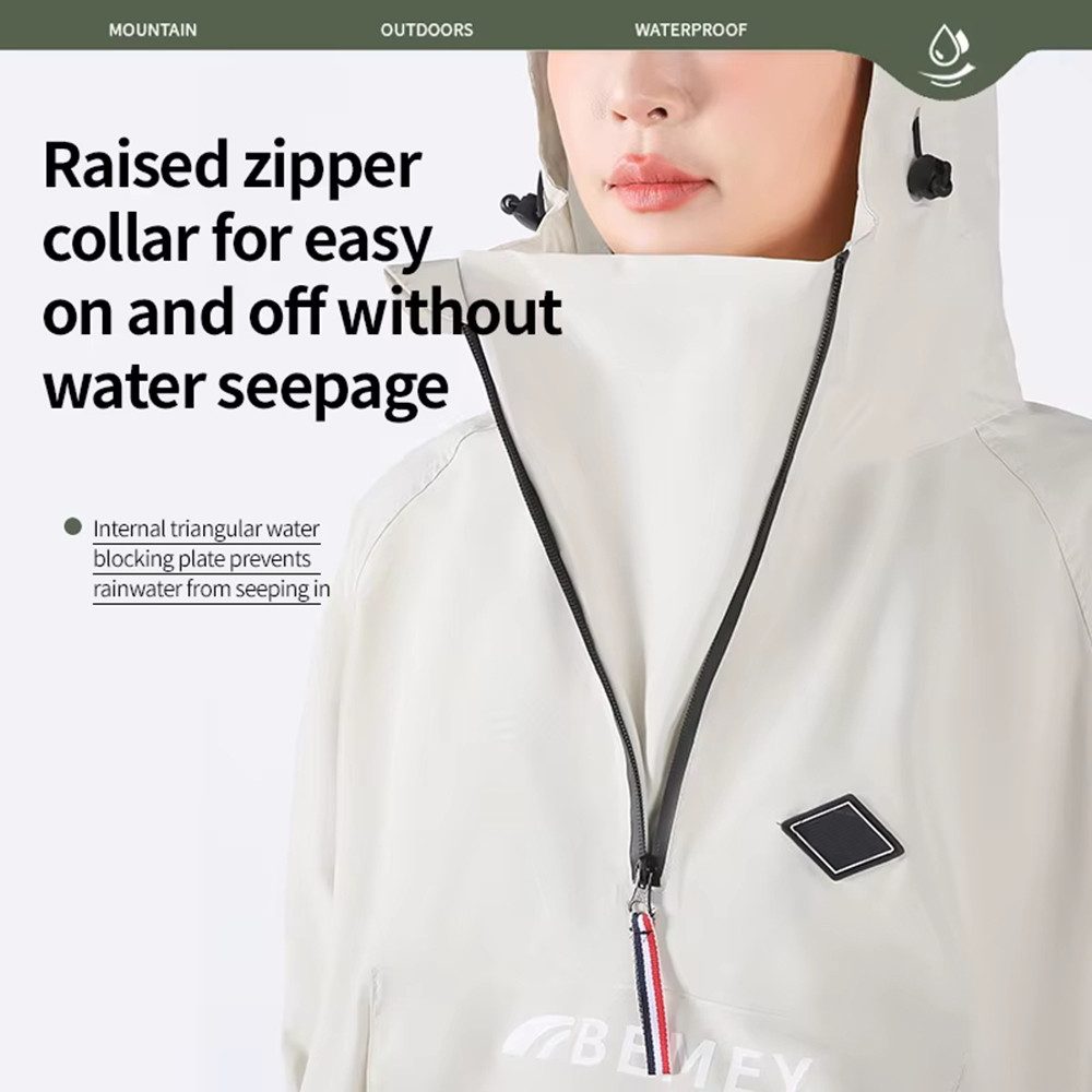 RWEUOQ Regenmantel Fahrrad Regenmantel Regenjacke Damen günstig online kaufen