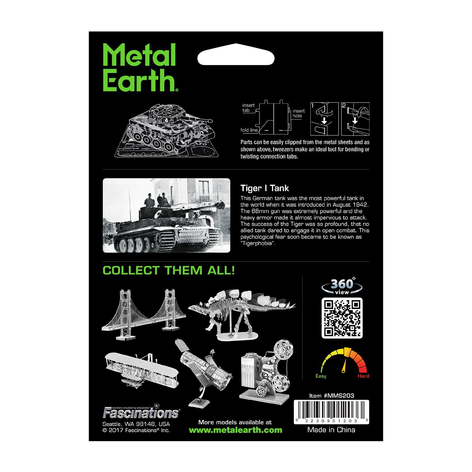 Metal Earth Harry Potter Hogwarts Express Metallbausatz - Miniatur