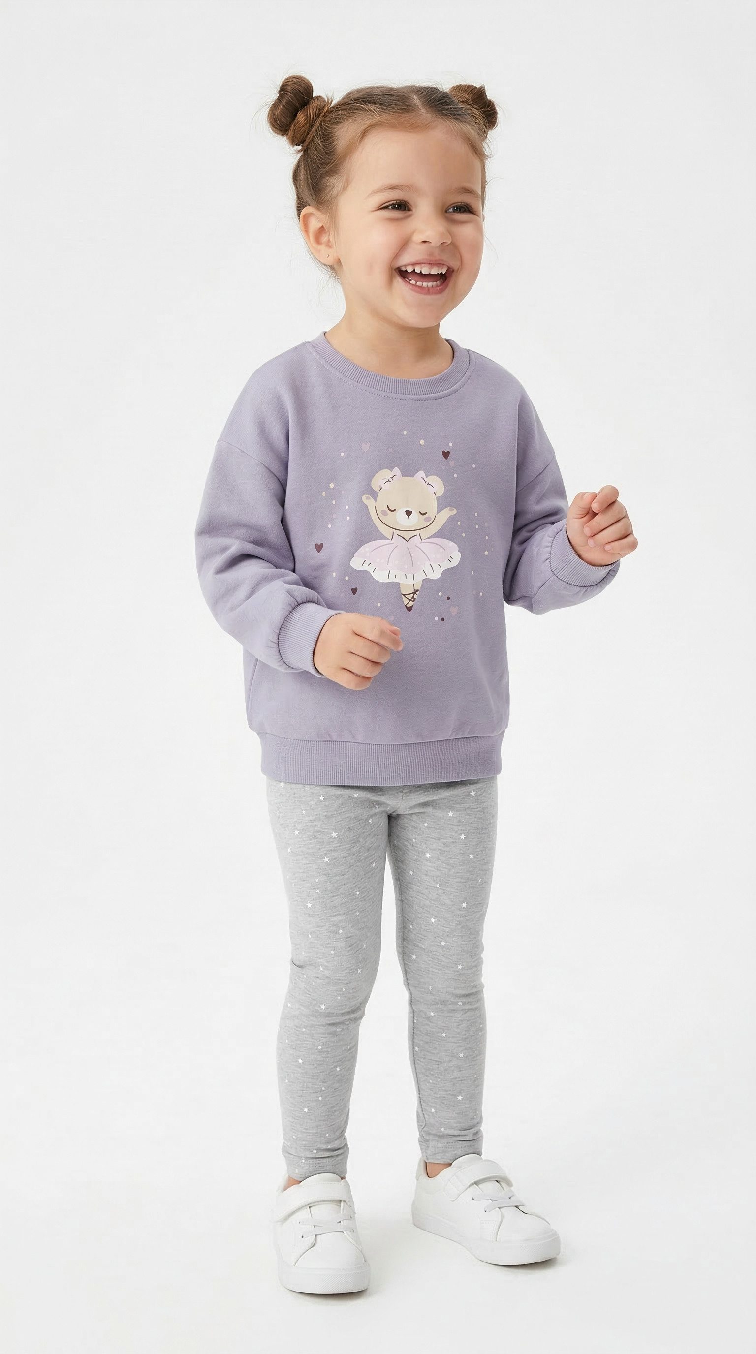 Name It Sweatshirt NMFVALONA LS LONG RLX SWEAT BRU