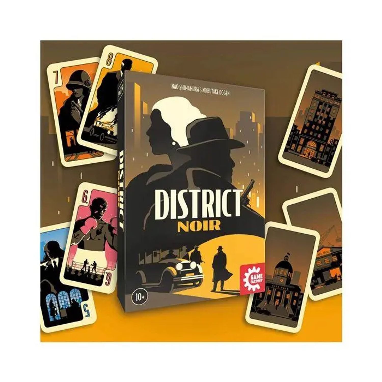 BrainBox Spiel Game Factory - District Noir
