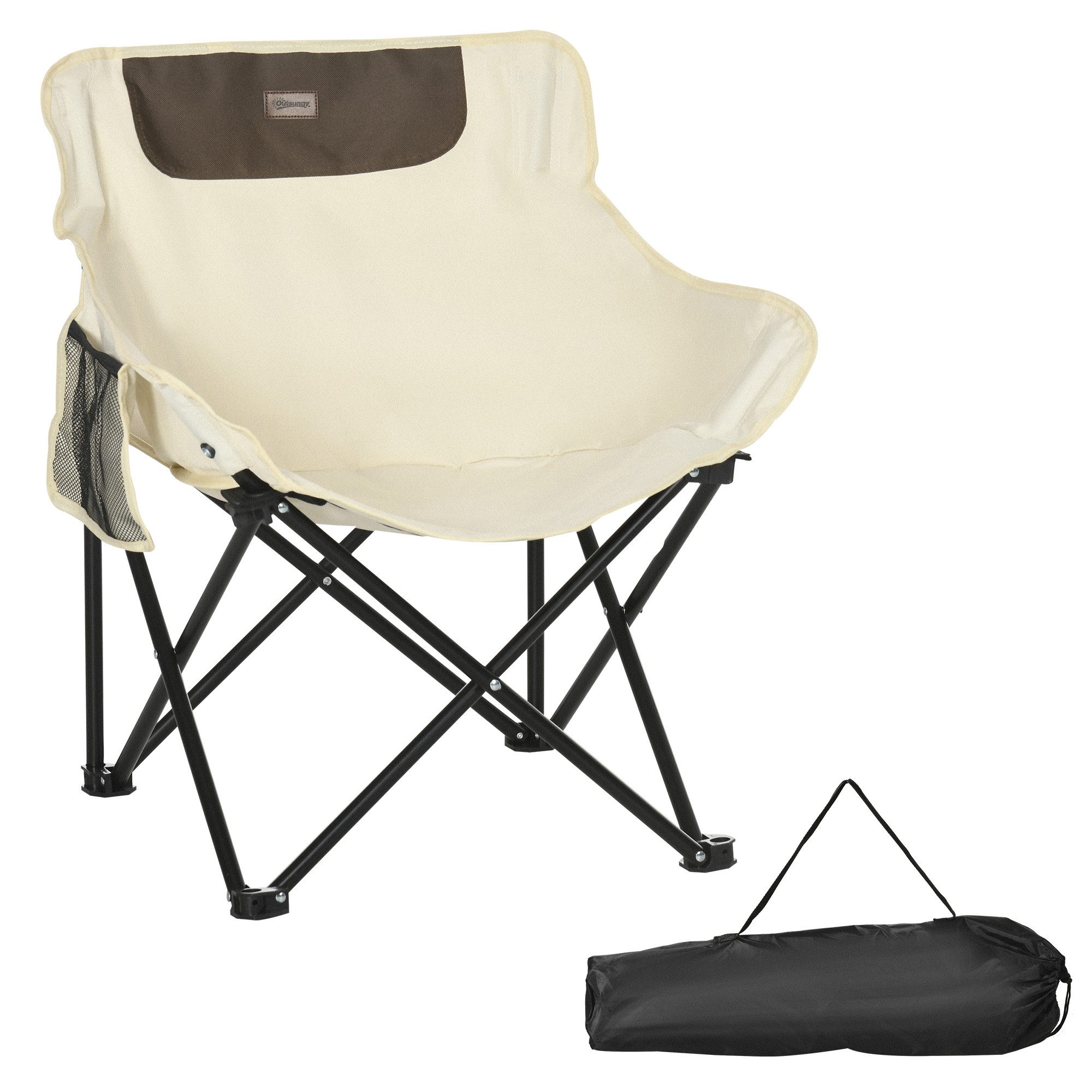 Outsunny Campingstuhl (Klappsessel mit Tragetasche für günstig online kaufen