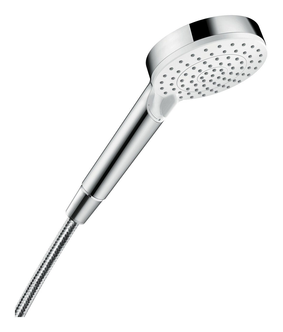 hansgrohe Handbrause Crometta 100 / EcoSmart Vario, - 6 l/min Weiß Chrom