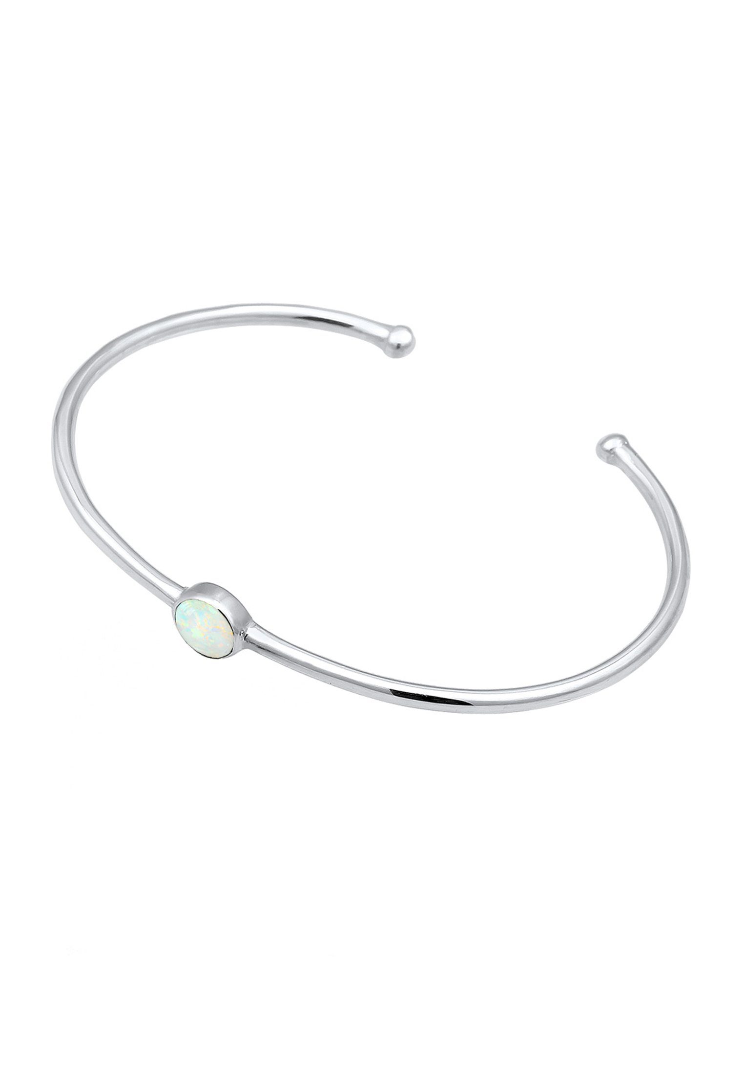 Armreif Silber Trend Armreif 925 Elli Opal Bangle Synthetischer