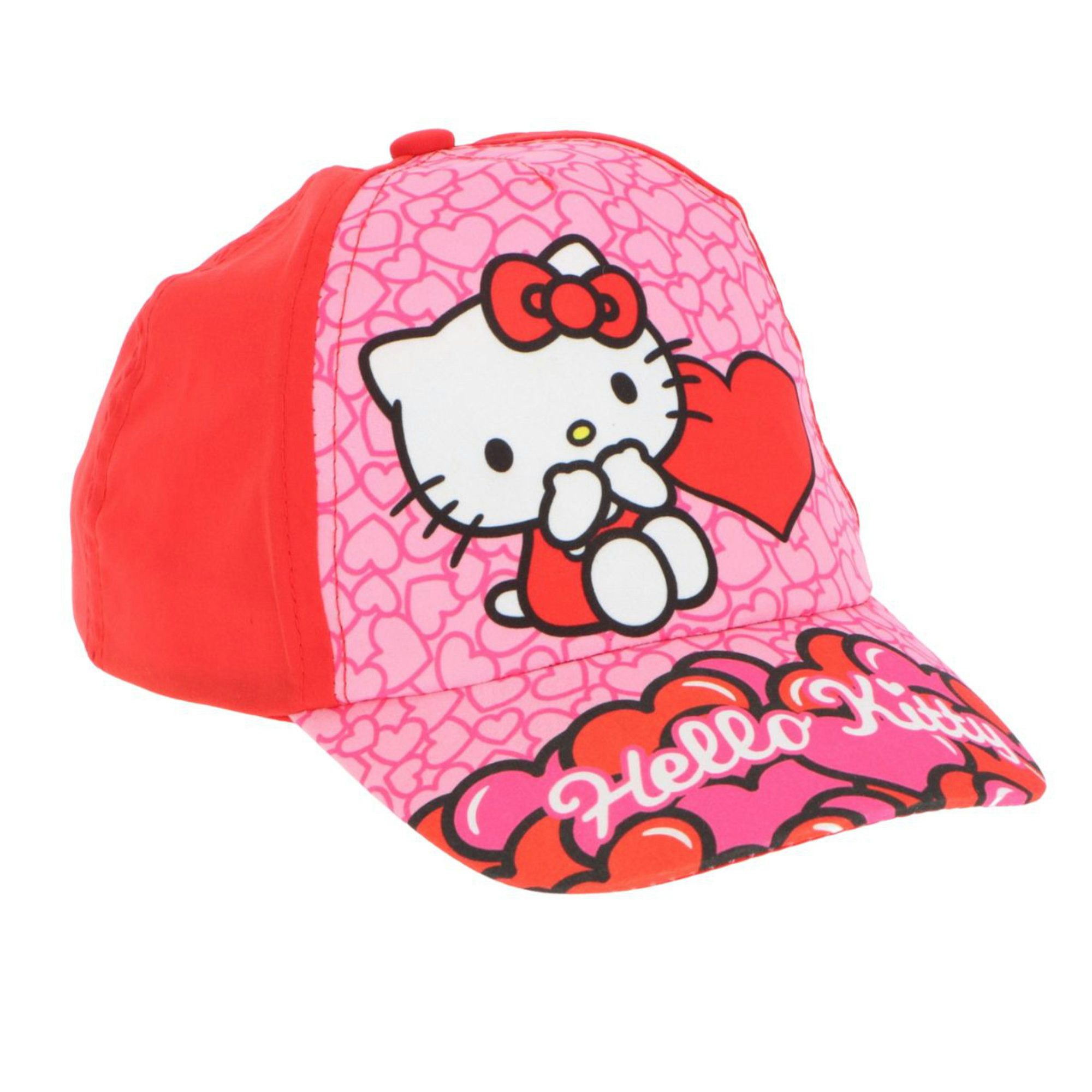 Baseball Cap Hello Kitty Kinder Mädchen Basecap Baseball Kappe Gr. 52-54