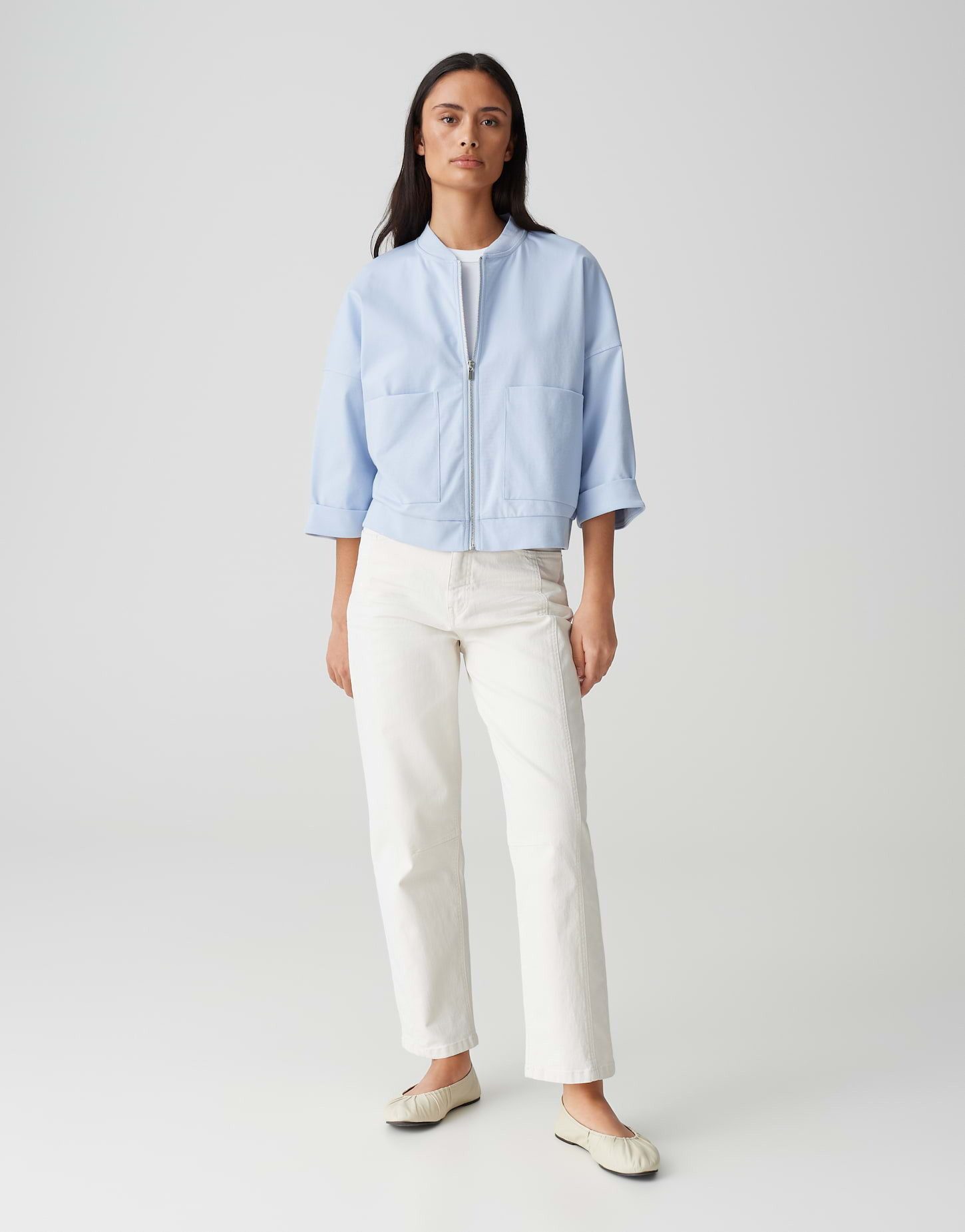 OPUS Sweater GOPTA Loose im angesagten Blouson Look