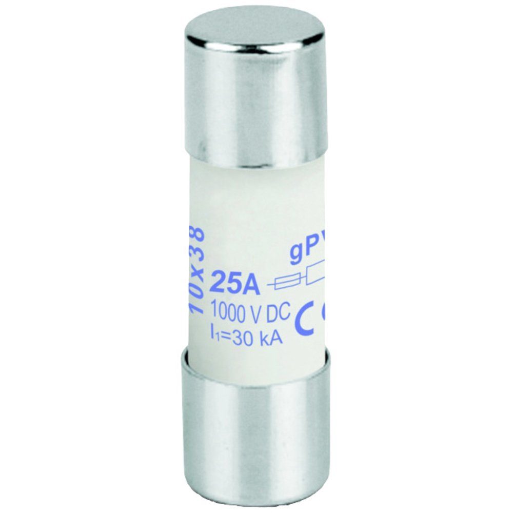 Weidmüller Stromstoßschalter Weidmüller 2827990000 FUSE 10X38 25A 1000 VDC GPV S Feinsicherung 25, (FUSE 10X38 25A 1000 VDC GPV S)