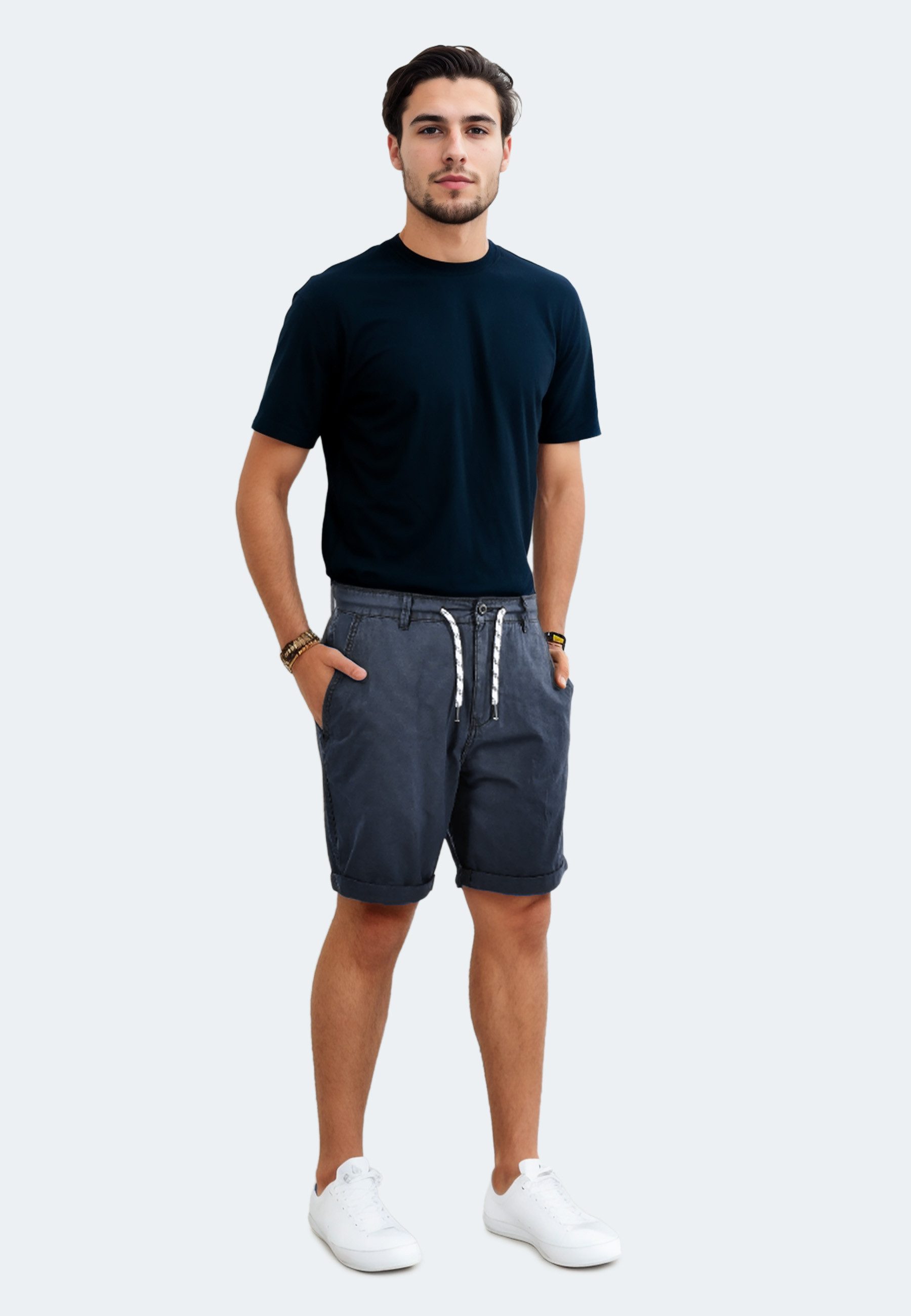 INDICODE Shorts Incanvar aus atmungsaktiver Baumwolle – Bild 2 von 5