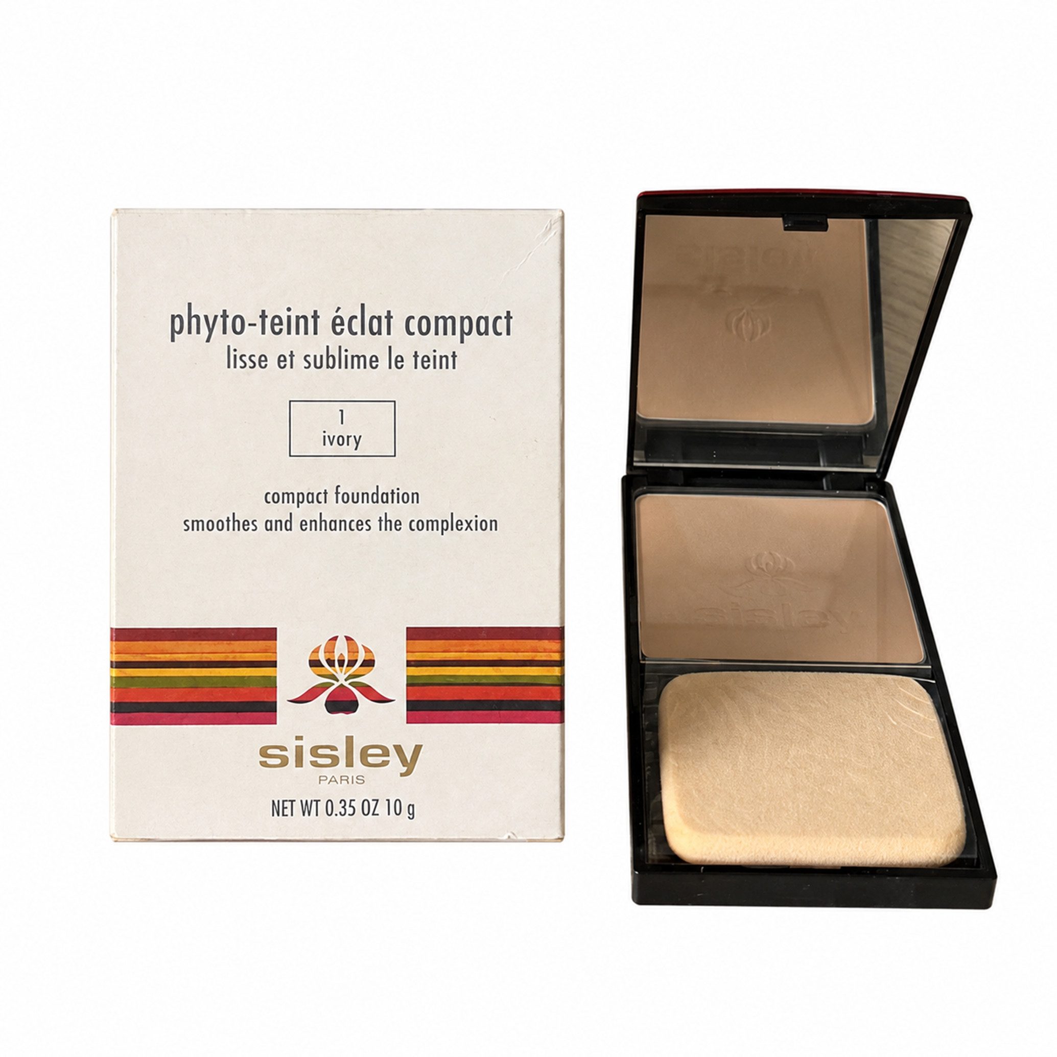 sisley Foundation Sisley Phyto-teint eclat compact 1 ivory Foundatio 10g