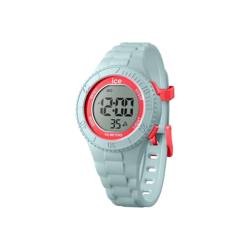 ice-watch Digitaluhr Ice-Watch Ice Digit Mint Coral (S) 021617, Hochwertiges Produkt mit zeitlosem Design, sorgfältiger Verarbeitung