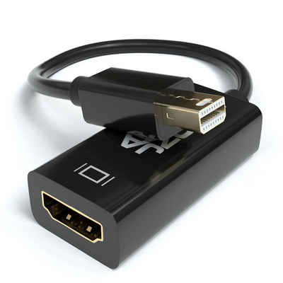 JAMEGA Mini Displayport zu HDMI Adapter 4K Mini DP auf HDMI Thunderbolt MacBo Adapter