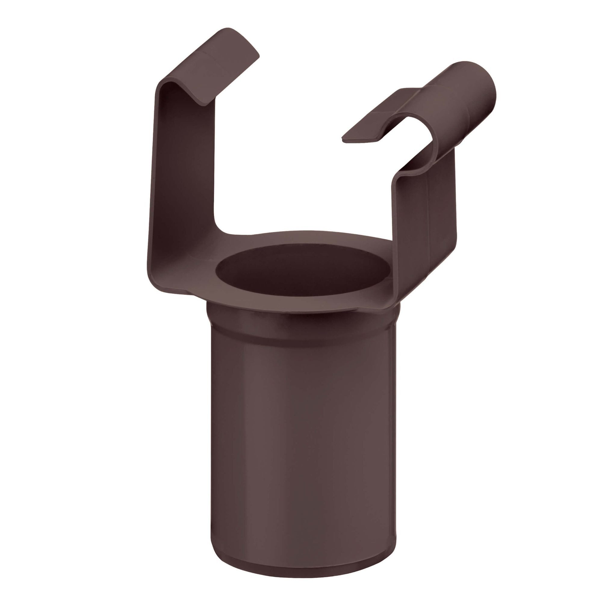 INEFA Dachrinne Ablaufstutzen kastenförmig, DN 50 / NW 68, aus Kunststoff, Einhängestutzen, Dachrinnenzubehör, Dachentwässerung