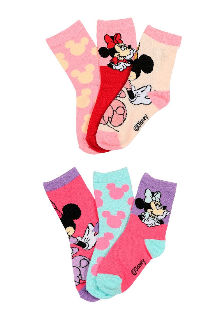 Socken Mädchen 6er Pack Disney Kindersocken