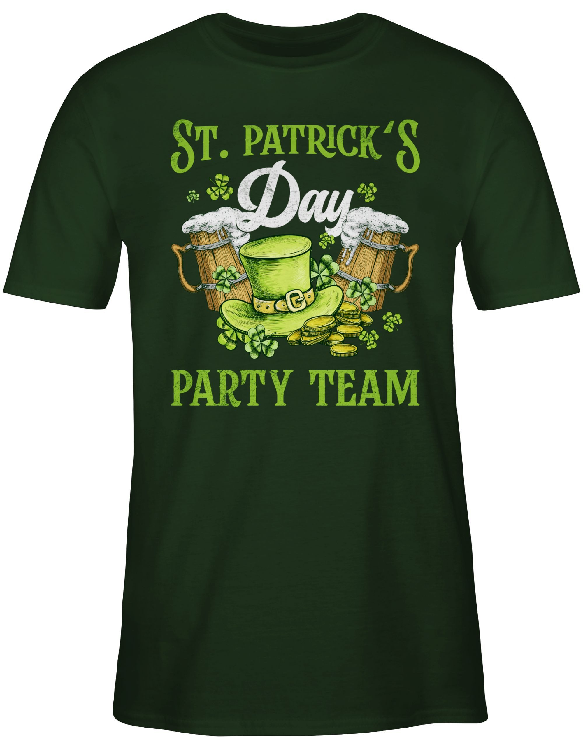 Shirtracer T-Shirt St Patricks Day Kostüm Team Party Irland Irish St. Patricks Day