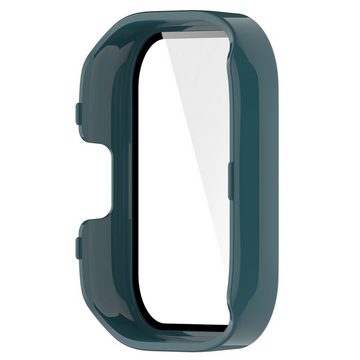 Wigento Smartwatch-Hülle Full TPU Watch Grün für Xiaomi Redmi Watch 3 Cover Etuis Schutzhülle