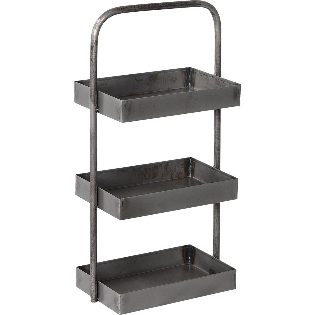 Trademark Living Etagere Gestuftes Tablett aus lackiertem Eisen