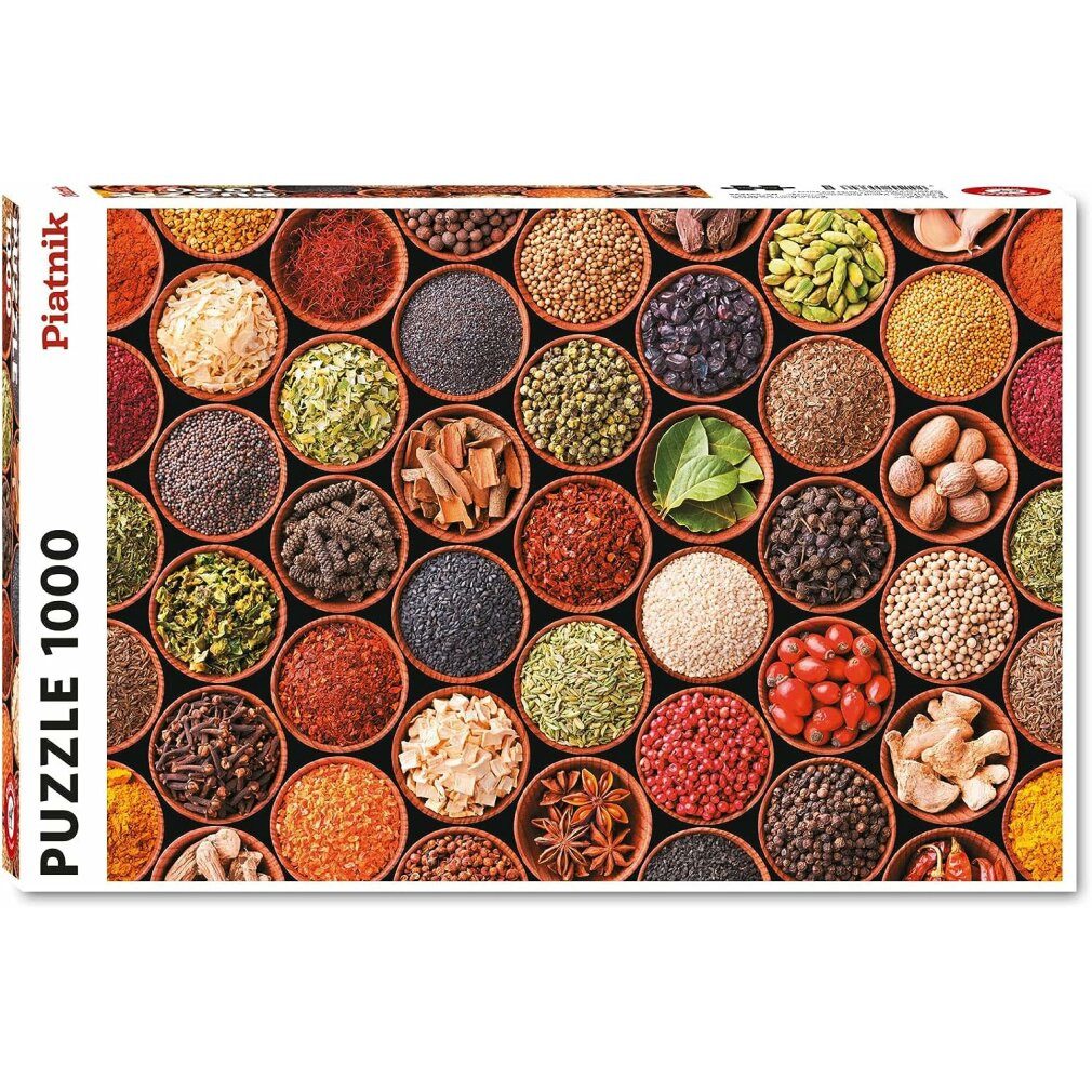 Piatnik Puzzle Puzzle Kräuter und Gewürze 1000 Teile, Puzzleteile