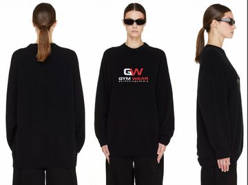 Balenciaga Kaschmirpullover BALENCIAGA PURE CASHMERE GYM WEAR Sweater Jumper Pullover Strick-Pulli