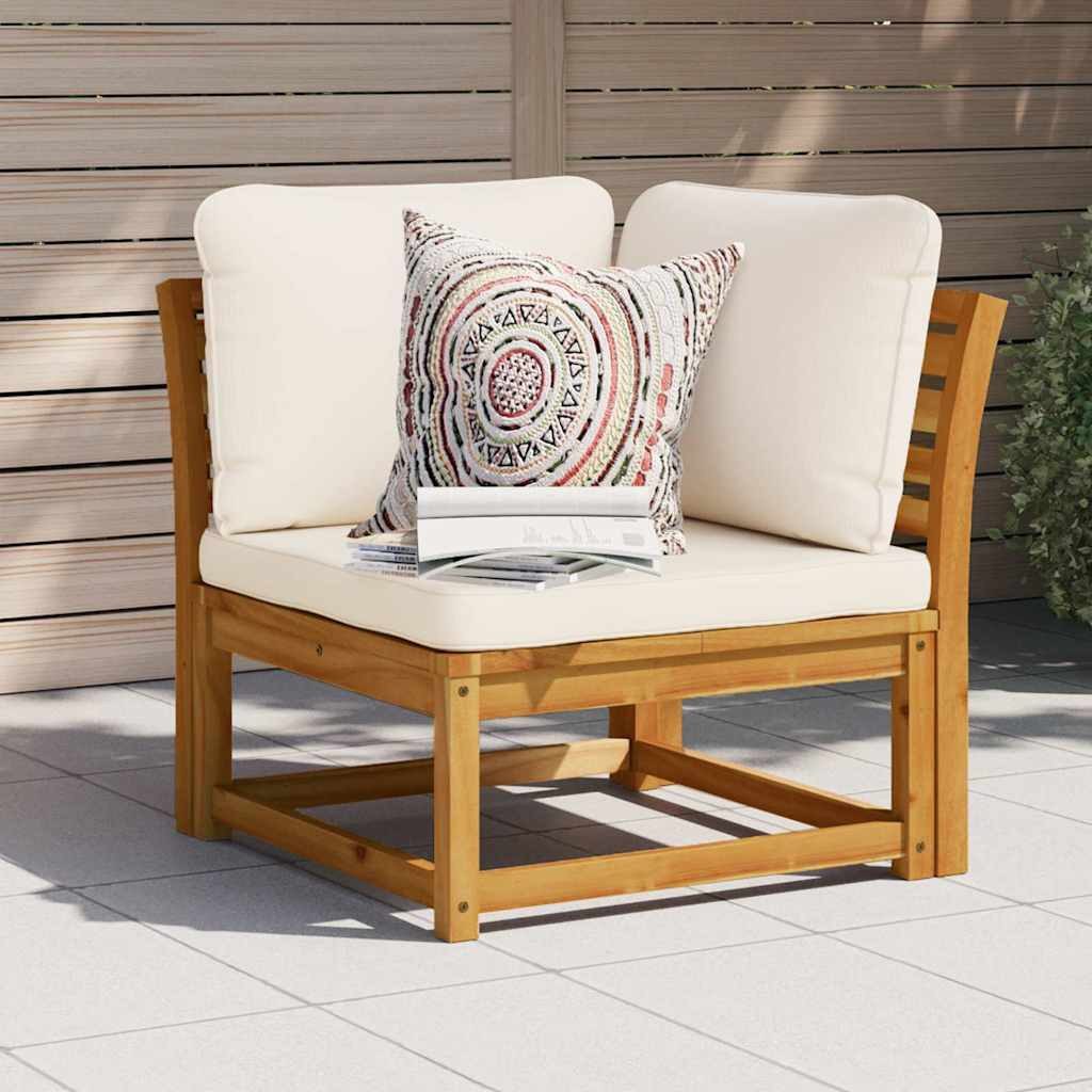 vidaXL Sofaelement Garten-Ecksofa mit Kissen 73x73x65 günstig online kaufen